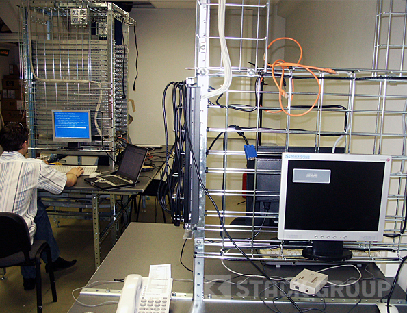 Размещение серверов в ЦОД - collocation. Клиентская комната